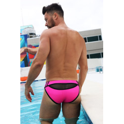 Breedwell Slip de bain Expose Swim Rose neon